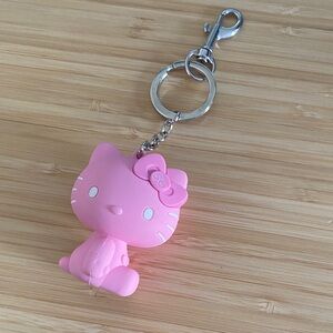 Loungefly Hello Kitty 50th Anniversary Pink Keychain Loungefly Sanrio
